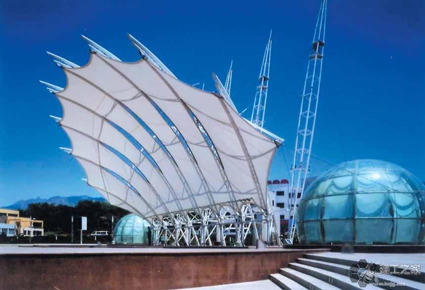 南充车棚膜结构网架